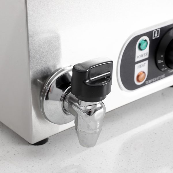 Commercial New Electric Sauce Warmer Dispenser Non-Stick Hot Cheese Chocolate Pistachio Fruit Sauce Warmer Easy to Clean