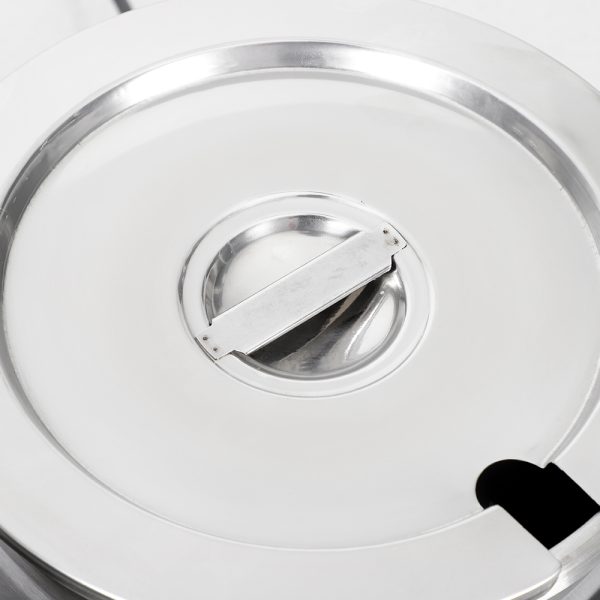 Industrial Commercial 7L Stainless Steel Bain Marie Chocolat 2 Pans Table Top Electric Hot Food Heater Hotel Restaurant Supplies