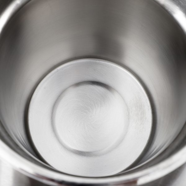 Commercial 4L Bain Marie Stainless Steel Soup Pot 2-Pot Electric Source for Hotel & Restaurant Catering Food Heater Supplies