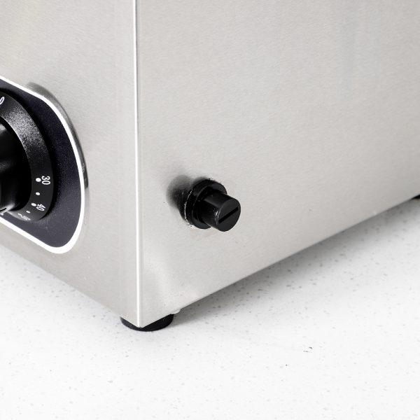 Commercial 4L Bain Marie Stainless Steel Soup Pot 2-Pot Electric Source for Hotel & Restaurant Catering Food Heater Supplies