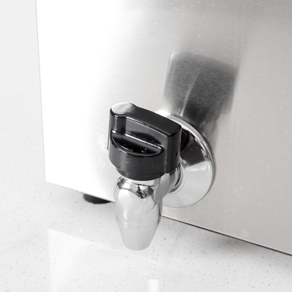 Commercial 4L Deep Electric Soup Warmer 3 Pots of Stainless Steel Bain Marie for Hotel Restaurant Catering Food Supplies