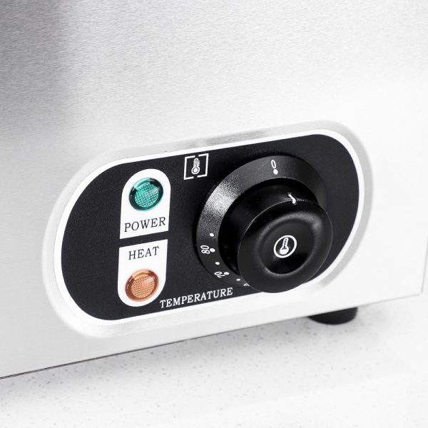 Commercial 7L Stainless Steel Electric Cheap Bain Marie Pot Inset Food Heater 1500W 4 Pots Chocolate Bain Marie for Party