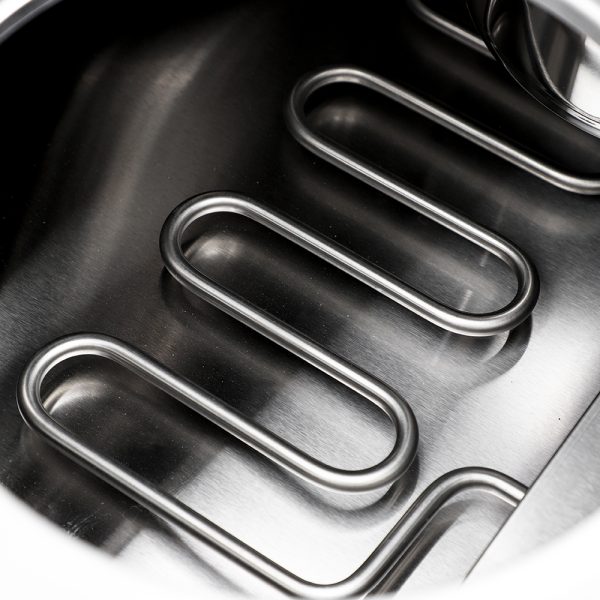 Commercial 4L Stainless Steel Electric Bain Marie Food Heater 1500W 4 Pots Chocolate Melting Furnace for Hotel & Restaurant Use