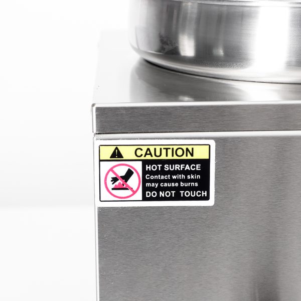 Industrial Electric 3-Pot Bain Marie Food Warmer 7L Stainless Steel for Fast Food Restaurant & Hotel Supplies from China