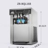 High Quality Commercial 3 Flavors Tabletop Ice Cream Machine Real Fruit DIY Mixing Design Best Price for Household Use