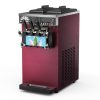 New Commercial Electric 3 Flavors Table Ice Cream Machine Yogurt Milkshake Ice Cream Mixing Machine Stainless Steel Construction