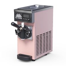 New Commercial Electric Single Flavor Ice Cream & Frozen Yogurt Machine for Household Snack Bars Cafes Gelato Fruit & Chocolate