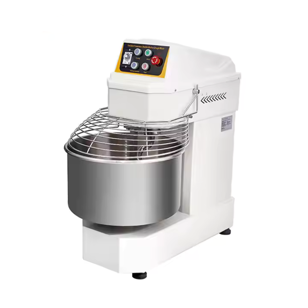 Commercial Heavy-Duty Electric Flour Mixer Machine with 80L Stainless Steel Mixing Bowl Stand New Condition Spiral Dough Mixer