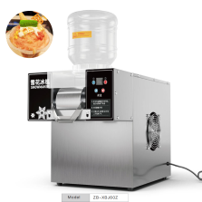 Commercial Automatic Screen Touch Design Snowflake Ice Machine Roller Industrial Snowflake Ice Making for Outdoor Household Use