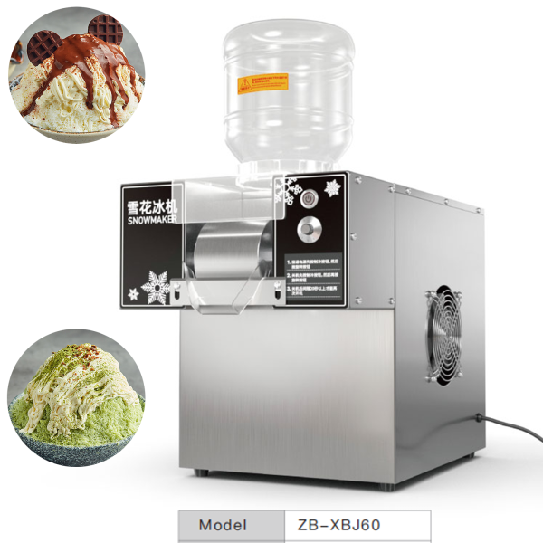 Bestselling Fully Automatic Electric Commercial Snowflake Ice Making Machine for Outdoor Use for Household Milk Snow Bingsu