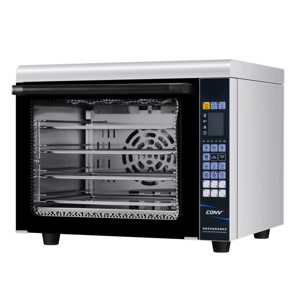 Commercial High-Speed Forward Fan 4-Tray Stainless Steel Hot Air Circulating Drying Oven Multi-Functional Air Fryer for Bakery