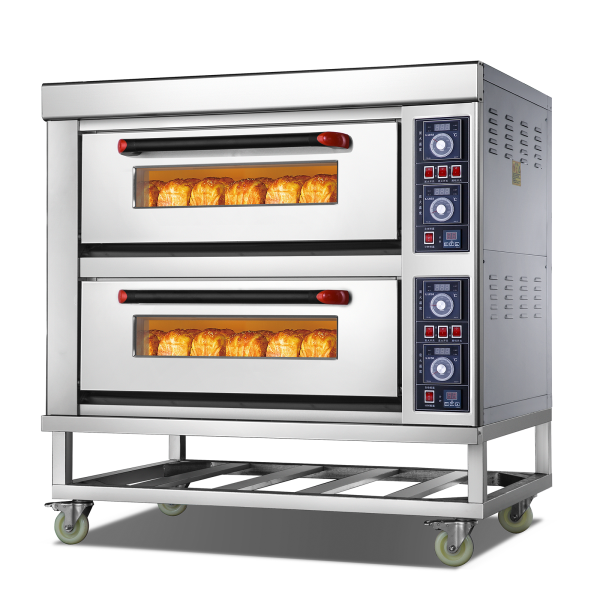 Commercial Far-infrared electric heating pizza baking oven  with Instrument Control System for Pizza Bread Dessert Snack Bar Big Size for Industrial Bakery New Made Corn