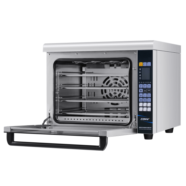 Commercial High-Speed Forward Fan 4-Tray Stainless Steel Hot Air Circulating Drying Oven Multi-Functional Air Fryer for Bakery