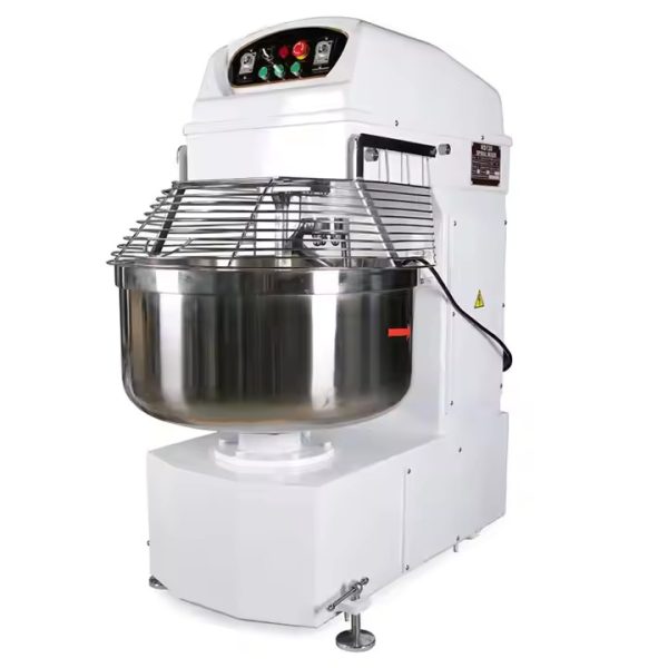 Hot Selling New Condition 130L Commercial Flour Mixer Spiral Dough Kneading Machine with Timer for Baking Purposes