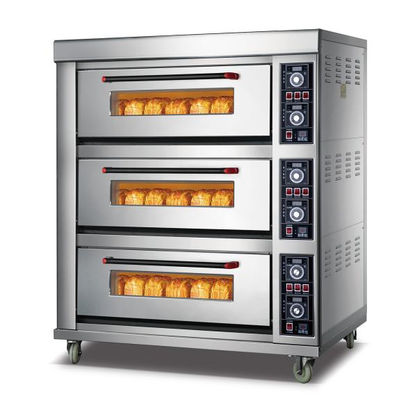 Commercial Far-infrared electric heating pizza baking oven  with Instrument Control System for Pizza Bread Dessert Snack Bar Big Size for Industrial Bakery New Made Corn