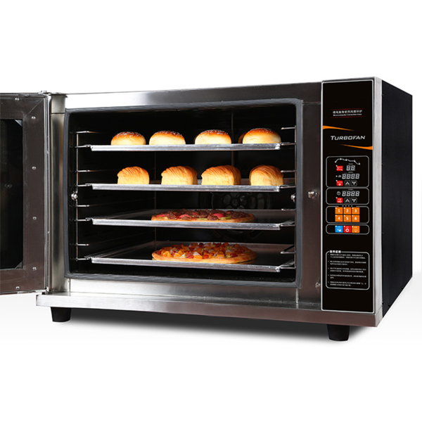 Commercial High Quality Hot Air Circulation Oven Easy Operation with Intelligent Control Panel for Bakery Use in Hotels