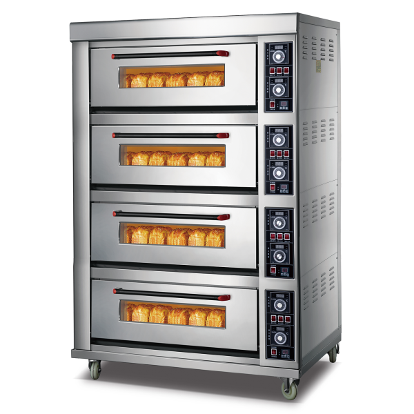 Commercial Far-infrared electric heating pizza baking oven  with Instrument Control System for Pizza Bread Dessert Snack Bar Big Size for Industrial Bakery New Made Corn