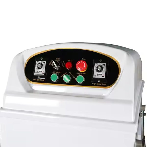 Hot Selling New Condition 130L Commercial Flour Mixer Spiral Dough Kneading Machine with Timer for Baking Purposes