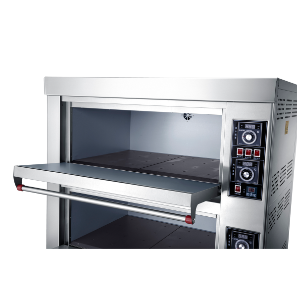 Commercial Far-infrared electric heating pizza baking oven  with Instrument Control System for Pizza Bread Dessert Snack Bar Big Size for Industrial Bakery New Made Corn