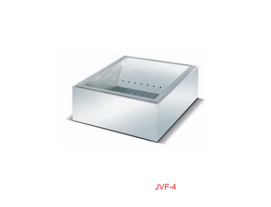 Commercial Chips Scuttle Oil Filter | Stainless Steel French Fry Draining Bin (JVF-4)