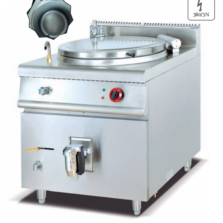 Commercial Electric Jacketed Soup Kettle | 60L/100L Soup Boiler for Canteens & Hotels, Customizable