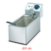 Commercial 4L Ultra-Compact Countertop Electric Deep Fryer with 1 Basket | 2kW Power, 220V, Stainless Steel 1-Tank Fryer for Fast Food, Fried Chicken & Small Kitchens (JDF-4A)
