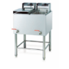 Commercial Vertical 2-Tank Electric Fryer | 14L+14L 2-Basket Deep Fryer, 4kW+4kW Power (JDF-85)