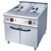 Commercial Vertical 2-Tank Electric Fryer (4-Basket) | 30L+30L Dual Tank Deep Fryer, 18kW+18kW, 380V (JDF-26-2)
