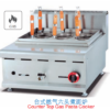 Commercial Countertop Gas 6-Basket Pasta Cooker | 6kW Noodle Boiler for Asian Restaurants, Customizable