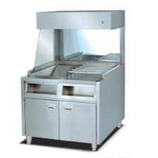 Commercial Free Standing Chips Warmer | 1kW 220V Vertical French Fry Holding Station (JVF-10)