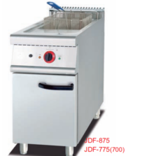 Commercial Electric Fryer 28L with Cabinet | Compact Freestanding Deep Fryer for Fast Food, Customizable