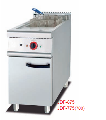 Commercial Electric Fryer 28L with Cabinet | Compact Freestanding Deep Fryer for Fast Food, Customizable