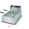 Commercial 12L Countertop Electric Deep Fryer with 2 Baskets | 3kW Power, 220V, Stainless Steel 1-Tank Fryer with Dual Baskets for Fast Food, Fried Chicken & Small Kitchens (JDF-18)