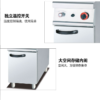 Commercial Gas Fryer 1-Tank & 1-Basket with Cabinet | 28L Freestanding Deep Fryer for Fast Food, Customizable