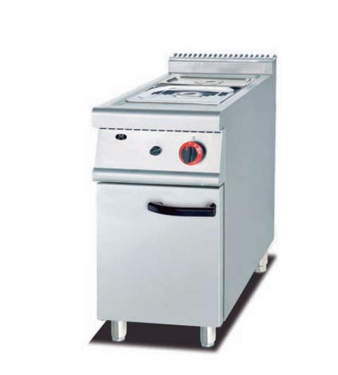 Commercial Gas Fryer 1-Tank & 1-Basket with Cabinet | 28L Freestanding Deep Fryer for Fast Food, Customizable