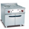 Commercial Gas Bain Marie with Cabinet | Vertical Food Warmer for Buffets & Restaurants, Customizable Fuel Type