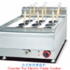 Commercial Countertop Electric 6-Basket Pasta Cooker | 6kW 380V Noodle Boiler for Asian Restaurants, Customizable