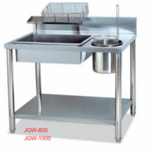 Commercial Manual Breading Table Series | Stainless Steel Fried Food Prep Station (3 Models)