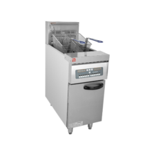 Commercial Vertical Computer Fryer Series | 1-Tank (30L) & 2-Tank (14L+14L) Programmable Deep Fryers (JDF-30 / JDF-32)