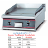 Commercial Countertop Electric Flat Griddle | Full-Surface 5.6kW Grill for Breakfast Service, Customizable