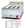 Commercial Countertop Electric 6-Basket Pasta Cooker | 6kW 380V Noodle Boiler for Asian Restaurants, Customizable