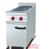 Commercial Electric Range with 2 Hot Plates & Cabinet | Compact Freestanding Cooker for Restaurants, Customizable