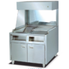 Commercial Free Standing Chips Warmer | 1kW 220V Vertical French Fry Holding Station (JVF-10)