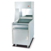 Commercial Free Standing Chips Warmer | Vertical French Fry Holding Station, 0.75kW 220V, Customizable