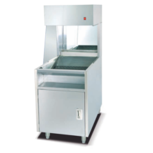 Commercial Free Standing Chips Warmer | Vertical French Fry Holding Station, 0.75kW 220V, Customizable