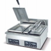 Commercial Double-Plate Computerized Fried Dumpling Machine | 3.2kW+3.2kW 220V Electric Pancake & Potsticker Griddle, Stainless Steel Auto Heating Grill for Restaurant Breakfast Shop (JEG-11A-2)