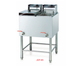 Commercial Vertical 2-Tank Electric Fryer | 14L+14L 2-Basket Deep Fryer, 4kW+4kW Power (JDF-85)