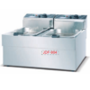 Commercial 15L+15L Countertop Electric Deep Fryer with 2 Baskets | 4.5kW+4.5kW Power, 220V, Stainless Steel Dual-Tank Fryer with Independent Temperature Controls for Fast Food, Fried Chicken & Small Kitchens (JDF-904)