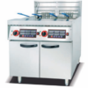 Commercial Vertical 2-Tank Electric Fryer (4-Basket) with Timer | 30L+30L Dual Tank Deep Fryer, 18kW+18kW (JDF-26-2A)