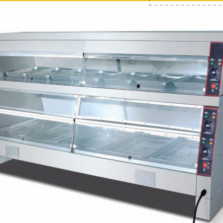 Commercial Electric Food Warmer Display Cabinet Series | 2 Models (JDH-4P / JDH-5P)